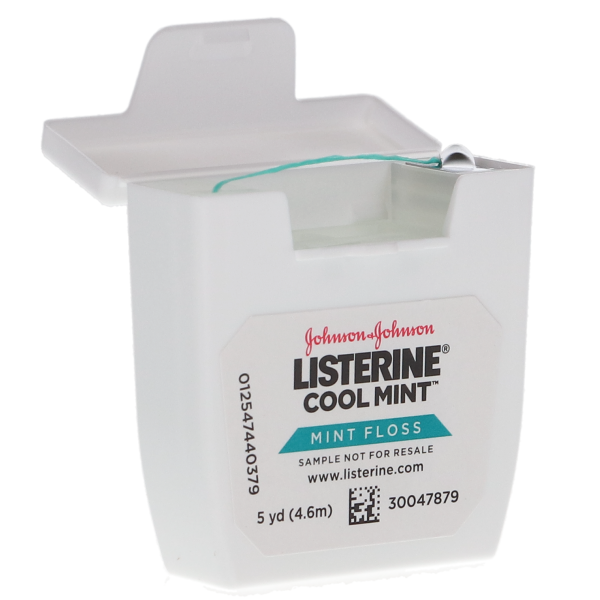 Ultraclean Floss, with Listerine, 5 yd, Mint, 1/Pk, 523521800 (37734)